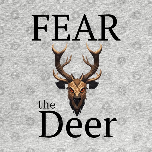 fear the deer by designfurry 